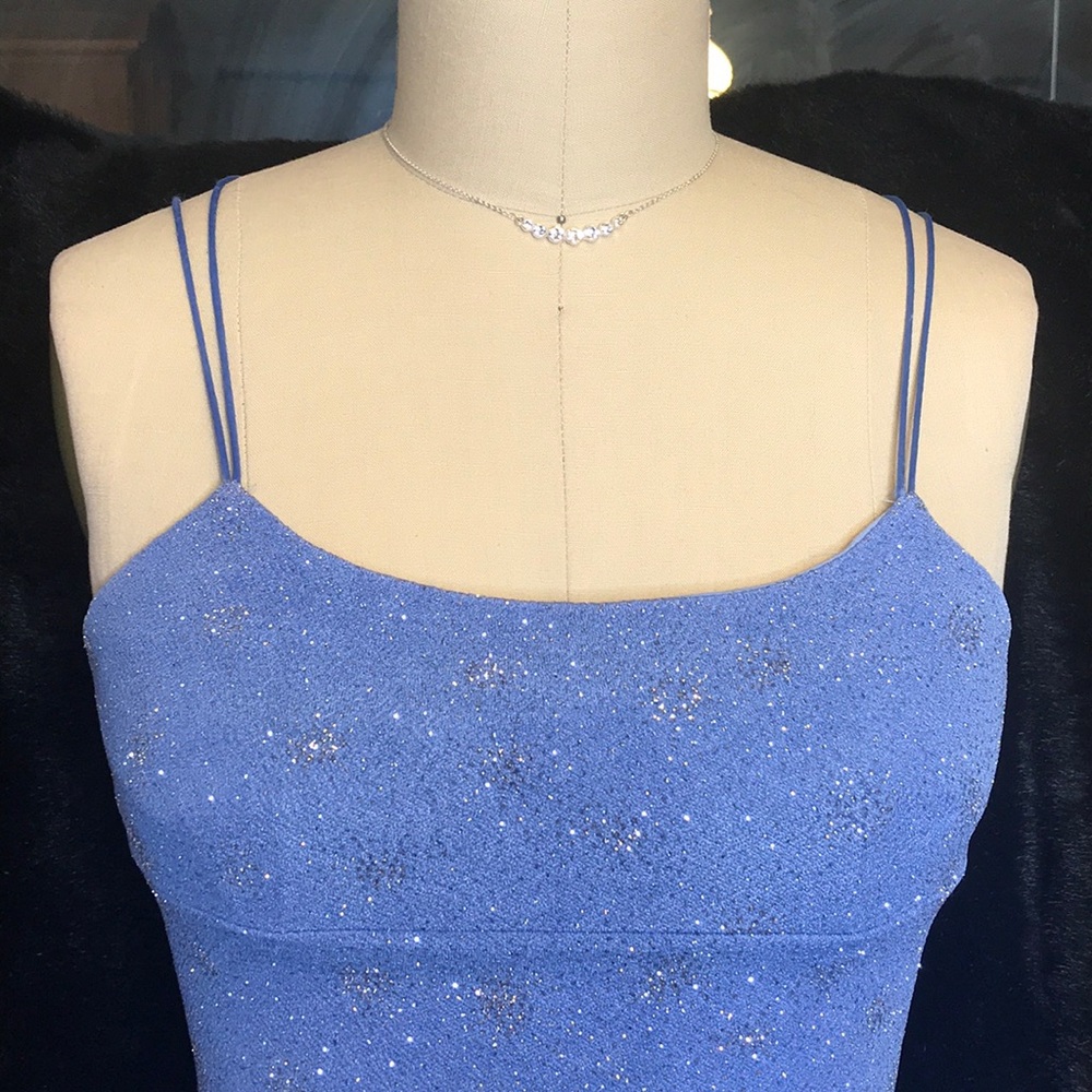 VINTAGE Dark blue pastel Dress